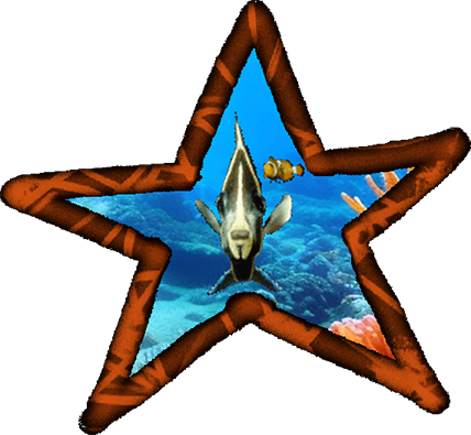 virtual aquarium star button